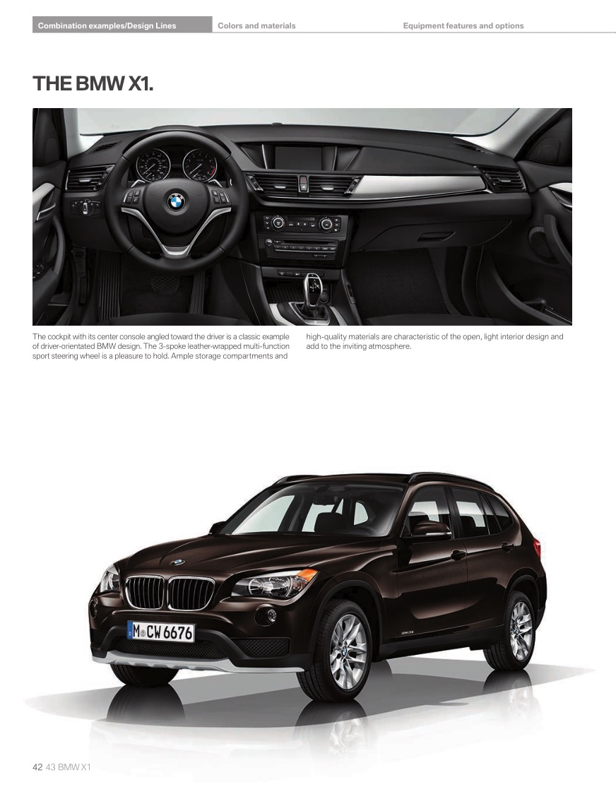 2015 BMW X1 Brochure Page 38